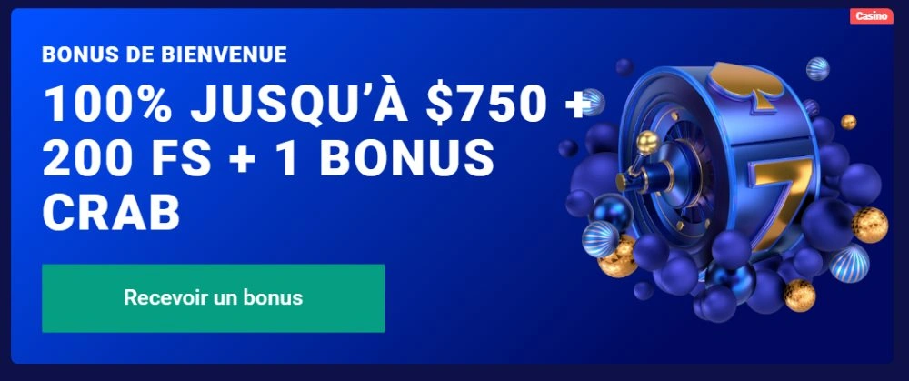 Bonus de bienvenue Frumzi Casino